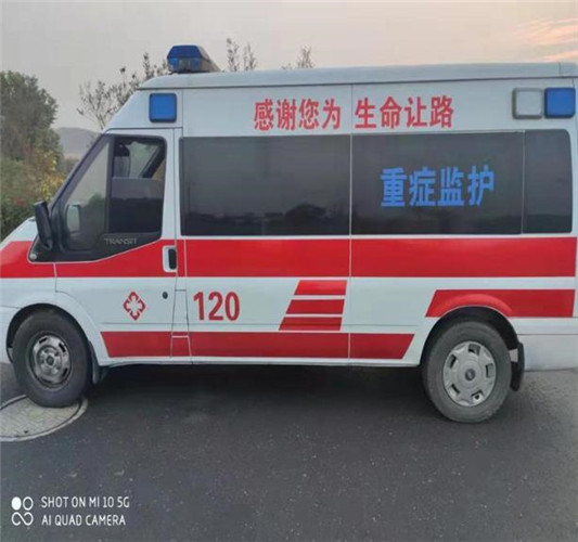 曲松救护车出租服务案例3
